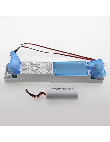 Módulo LED de emergencia 3-55W-6,4V/1800mA Litio