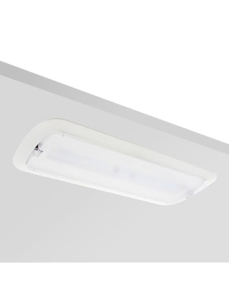 Luz de emergencia LED NICELUX, Permanente / No permanente