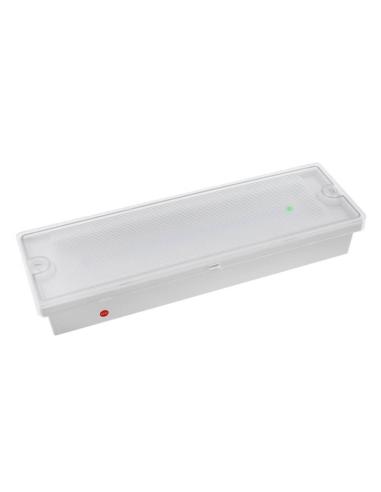 Luz de emergencia LED RECLUX, Estanca IP65, Permanente / No permanente