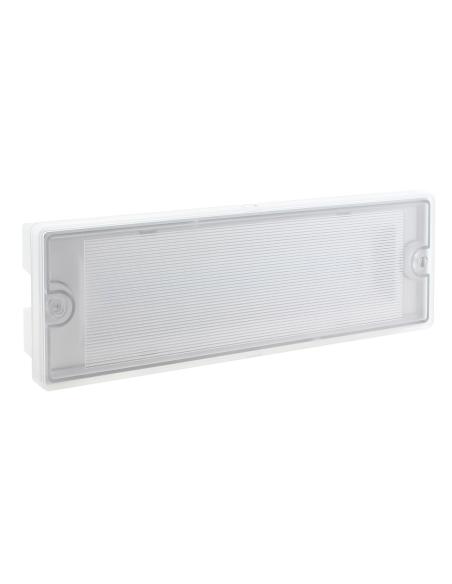 Luz de emergencia LED RECLUX, Estanca IP65, Permanente / No permanente