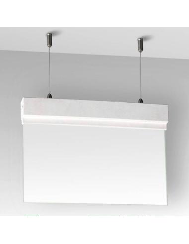 Luz de emergencia LED SIGN Suspendida Transparente SL2