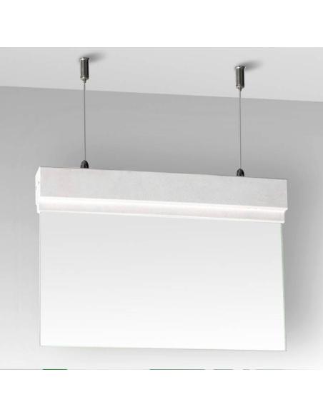 Luz de emergencia LED SIGN Suspendida Transparente SL2
