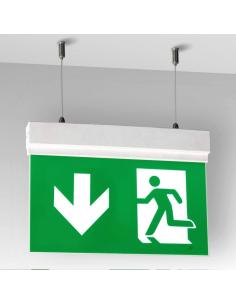 Luz de emergencia LED SIGN Suspendida SL2