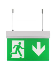 Luz de emergencia LED SIGN Suspendida SL2 2