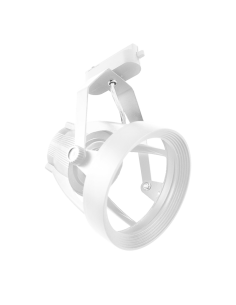 PROYECTOR DE CARRIL BIFÁSICO GAP E27 BLANCO