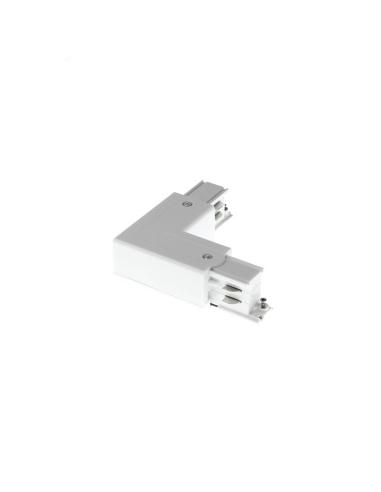 CONECTOR TRIFÁSICO L BLANCO DERECHA
