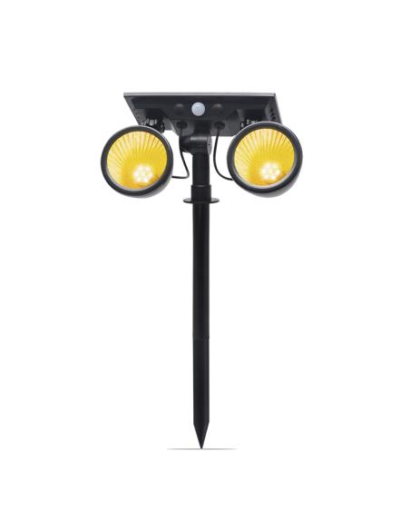 Foco doble de jardín Solar STREET CW+WW (2700K+6000K)