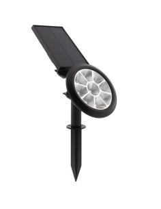 Foco de jardín Solar STREET RGB+W