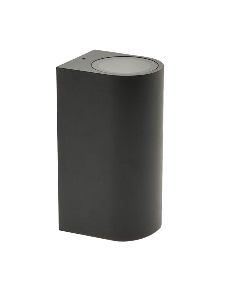 Aplique Led GARLUX R Housing 2xGU10, Negro