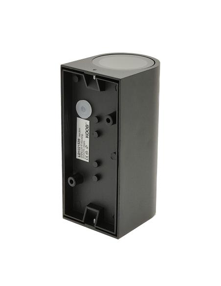 Aplique Led GARLUX R Housing 2xGU10, Negro