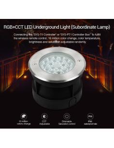 Foco empotrable FOKUA LED 9W, RGB+CCT, SYS-T1 2