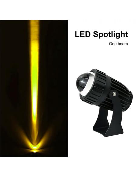 Foco de largo alcance, 10W, 15º, 3000K