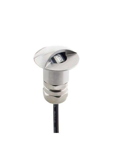 Foco POD LED 1W, RGB, IP67 Acero inox
