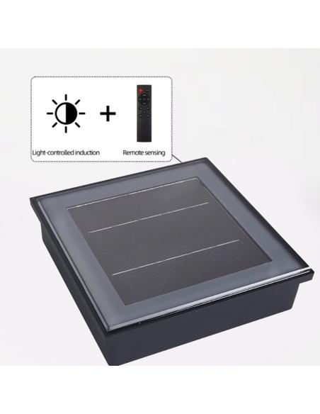 Foco empotrable Solar FOKUA LED 200X200mm CCT