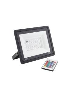 Proyector LED RGB, 50W + mando a distancia