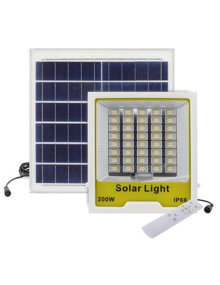 Proyector LED SOLAR CCT PRO 200W 3,2V - 12000mAH