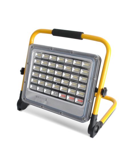 Proyector LED, 200W con batería de Litio recargable + emergencia