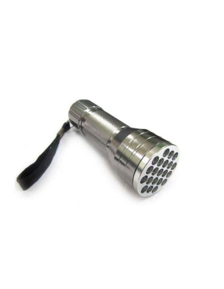 Linterna LED de aluminio de 21 led