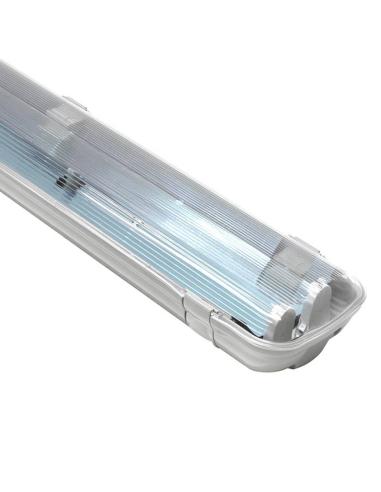 Pantalla Estanca para 2 Tubos LED T8 de 120cm