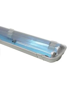 Pantalla Estanca para 2 Tubos LED T8 de 150cm 2