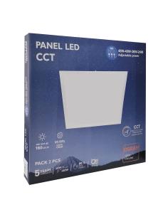 Pack 10 x Panel LED 48W-40W-36W-24W, 60x60cm, 4CCT, chip led Osram 2