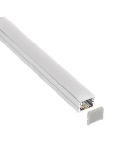KIT - Perfil aluminio OSY para tiras LED, 1 metro