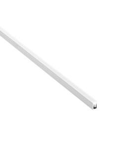 KIT - Perfil DEPA con cubierta de silicona para tiras LED, 2 metros, silver