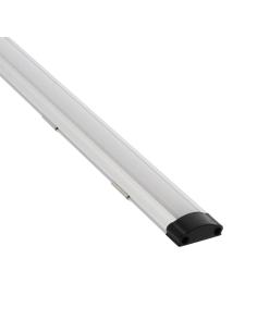 KIT - Perfil aluminio LEK para tiras LED, 2 metros 2