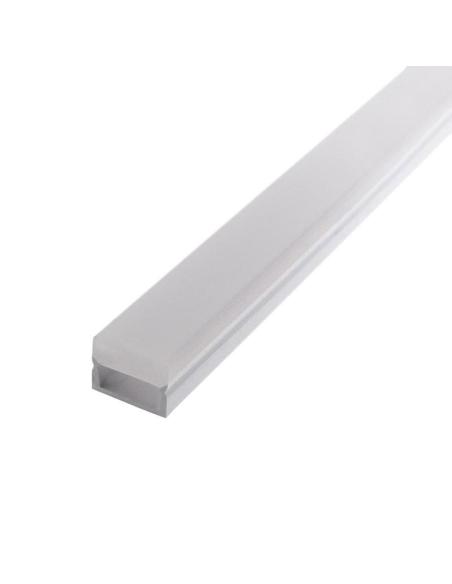 KIT - Perfil PC FOOT para tiras LED, 2 metros