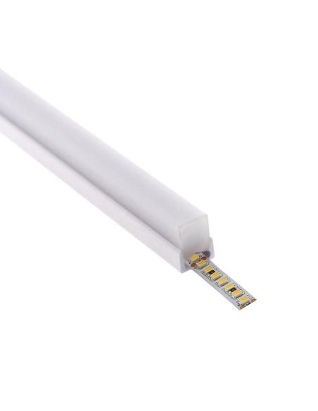KIT - Perfil PC FOOT MINI para tiras LED, 1 metro