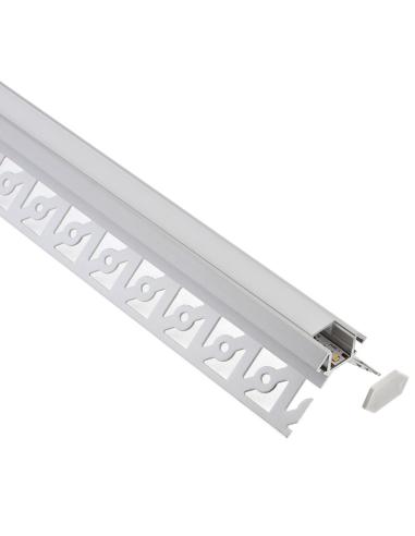 KIT Perfil arquitectónico aluminio SINE 1 metro