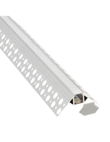 KIT Perfil arquitectónico aluminio KAR 1 metro