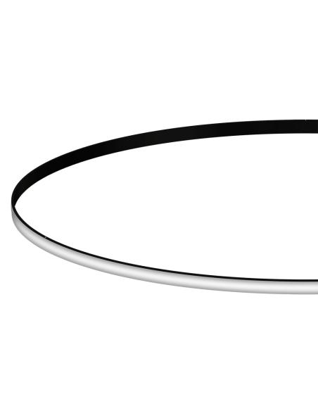 KIT - Perfil aluminio circular CYCLE OUT, Ø1400mm, negro