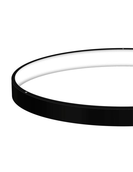 KIT - Perfil circular CYCLE IN, Ø400mm, negro