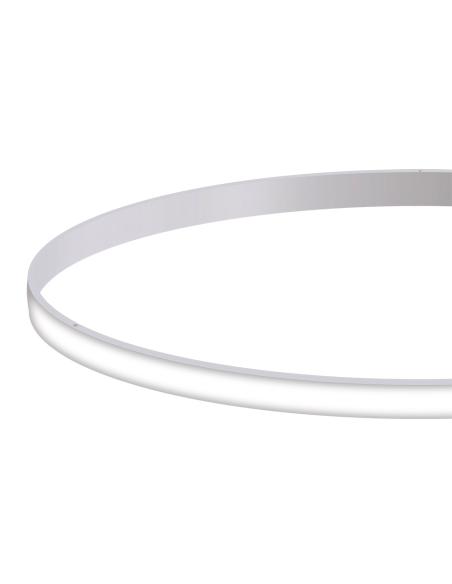 KIT - Perfil aluminio circular CYCLE OUT, Ø700mm, blanco