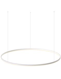 KIT - Perfil aluminio circular RING, Ø1800mm, blanco 2