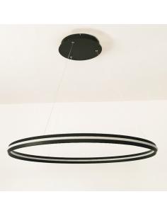 KIT - Perfil aluminio circular CYCLE IN+OUT, Ø1000mm, negro 2
