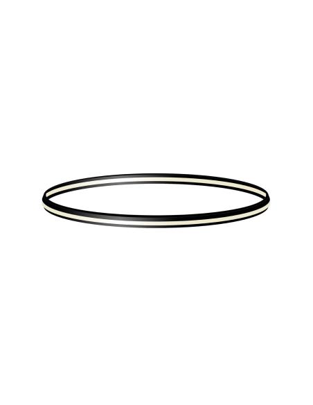 KIT - Perfil aluminio circular CYCLE IN+OUT, Ø700mm, negro