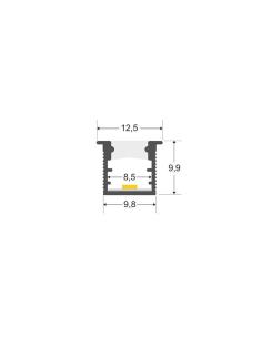 Tapas para perfil KYLO, gris 2