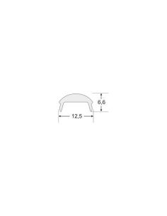 Cubierta opal óptica para perfil VENCO, 1 metro 2