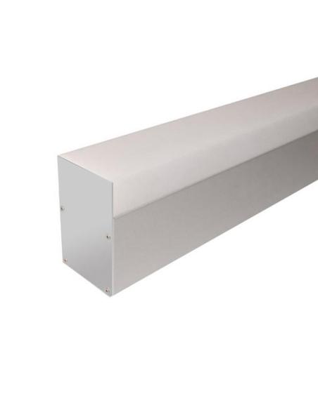KIT - Perfil aluminio NORLUX para tiras LED, 1 metro