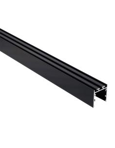 KIT - Perfil aluminio VART SUSPEND 1 metro, negro con cubierta blanca 2