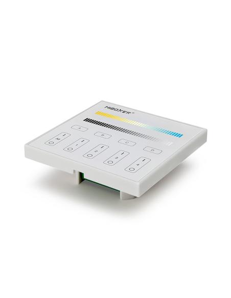 DALI panel táctil DT8 CCT, 4 zonas/grupos