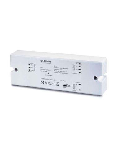 Controlador LB1009HT, AC220V MONO/RGB RF + WiFi, PWM + DMX