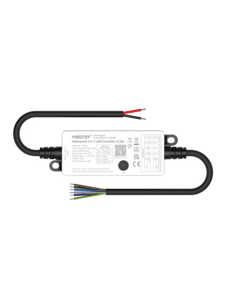 Controlador 5 en 1, 2.4G, DC12-24V, 12A, IP66