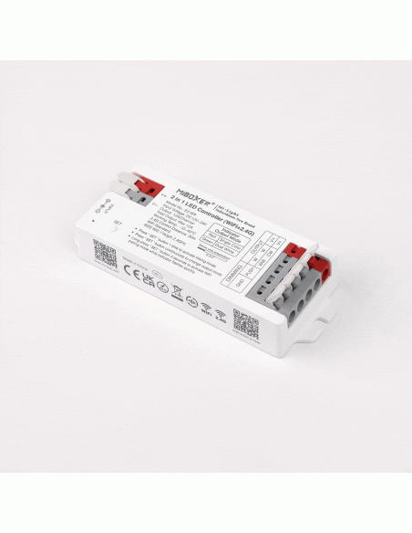 Controlador E2 - WiFi + 2.4G RF, DC12-24V, 12A, 2 en 1, mono + CCT