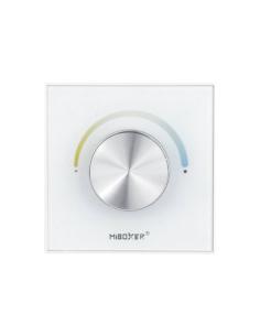 Controlador MONO/CCT empotrable con rueda giratoria, blanco