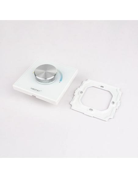 Controlador MONO/CCT empotrable con rueda giratoria, blanco