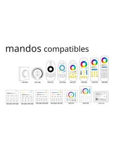 Controlador Waterproof RF, 5 en 1 (MONO, CCT, RGB, RGBW, RGB+CCT) 2