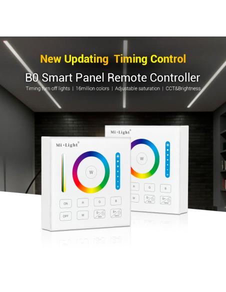 Mando de pared RGB+CCT táctil B0
